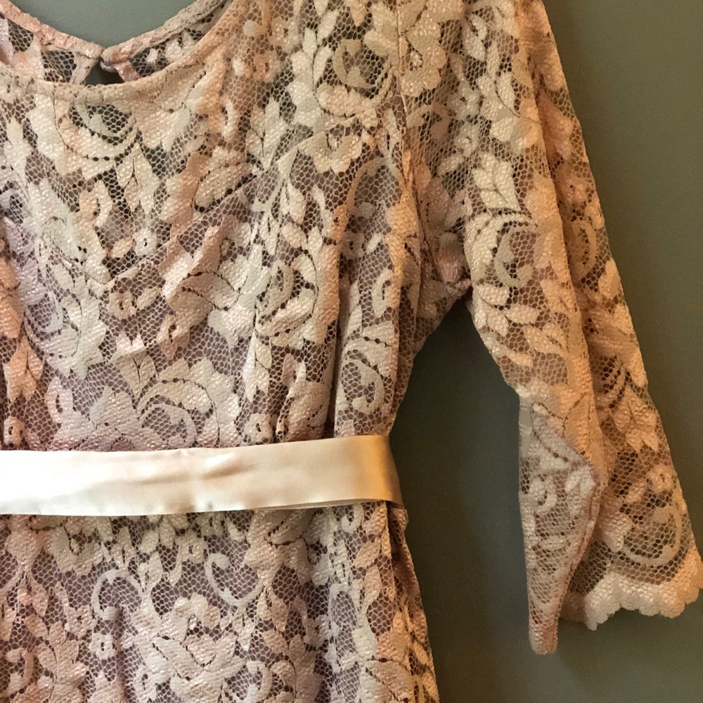 Seraphine Lace Maternity Dress